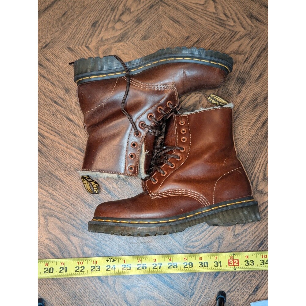 Dr Martens 1460 Serena Core Ben Butterscotch Orleans Womens Size 7 Doc Martens